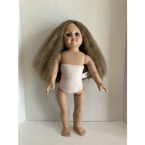 Madame Alexander 18" Doll Brown Hair Blue Eyes 2010 Sleepy Eyes ADK 1350